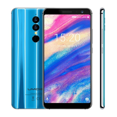 Umidigi Unlocked Smartphone GSM 16GB Android 8.1 Cellphone with 5.5-inch Display,