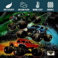 thumbnail image 6 of Monster Jam Monster Truck Flannel Blanket, Soft & Warm Polyester Fiber Throw, Ideal Gift for All Seasons, 6 of 7