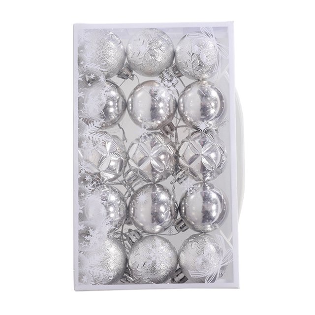 Adornos Navideños Bolas Colgantes De Navidad Para Árbol De Navidad Decoración Para Fiesta De Boda 15 Uds Kearding HA037901-00