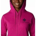 thumbnail image 5 of Columbia Women's Trek Graphic-Logo Full Zip Hoodie, Wild Fuchsia, XXL, 5 of 5