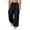 ZA-Black-frostluinai cargo pants, variant on Men's Baggy Cargo Pants Casual Parachute Pant Loose Fit Hip Hop Lightweight Quick Dry Pants with Pockets Outdoor Hiking Streetwear