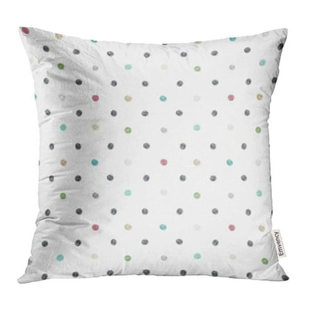 CMFUN Ball Hand Draw Polka Dot Child Baby Sheet Bedclothes Bedding Blob Diaper Pillowcase Cushion Cover 20x20