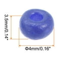 thumbnail image 2 of REGALWOVEN Glass Beads Loose Tiny Round Mini Beads for Bracelet Earring Rings Jewelry Making Sapphire Blue, 2 of 6