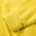 thumbnail image 7 of BODOAO Sweatshirt for Womens 2025 Cropped Pullover Quarter Zipper Hoodies Half Zip Long Sleeve Pullover Quarter Zipper Hoodies 2025 Fall Fashion Outfits Clothes Yellow Xxl, 7 of 7