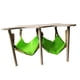 thumbnail image 5 of Cobayas Hamaca Hámster Hamaca Nido con soporte de madera Escondite 40cmx30cmx24cm Yuyangstore Hamaca de conejillo de Indias, 5 of 8