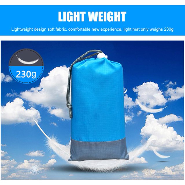 Colchoneta De Pícnic Escalada Nylon impermeable transpirable Camping playa manta al aire libre plegable Picnic Mat
