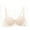 Skin Color, variant on Women Girl Seamless 3/4 Cup Push Up Bra Adjustable Support Bra Size 34A-36B Lingerie Underwear