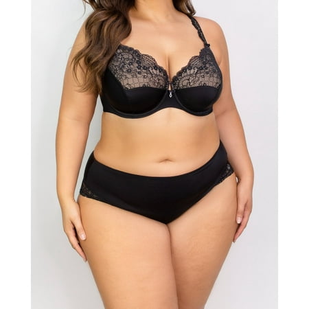 

Tulip Lace Hipster - Black - FINAL SALE!