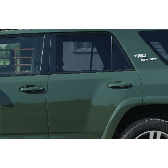 Fits 2010-2023 4Runner Rear Door Window Glass Left Side Dark Tint FD24499YPN