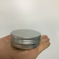 thumbnail image 6 of 24pcs Screw Top Round Aluminum Tin Cans, 2 oz Metal Tin Storage Jar Containers with Screw Cap for Lip Balm, Cosmetic, Candles, Make Up, Eye Shadow, Powder, Tea, 6 of 6