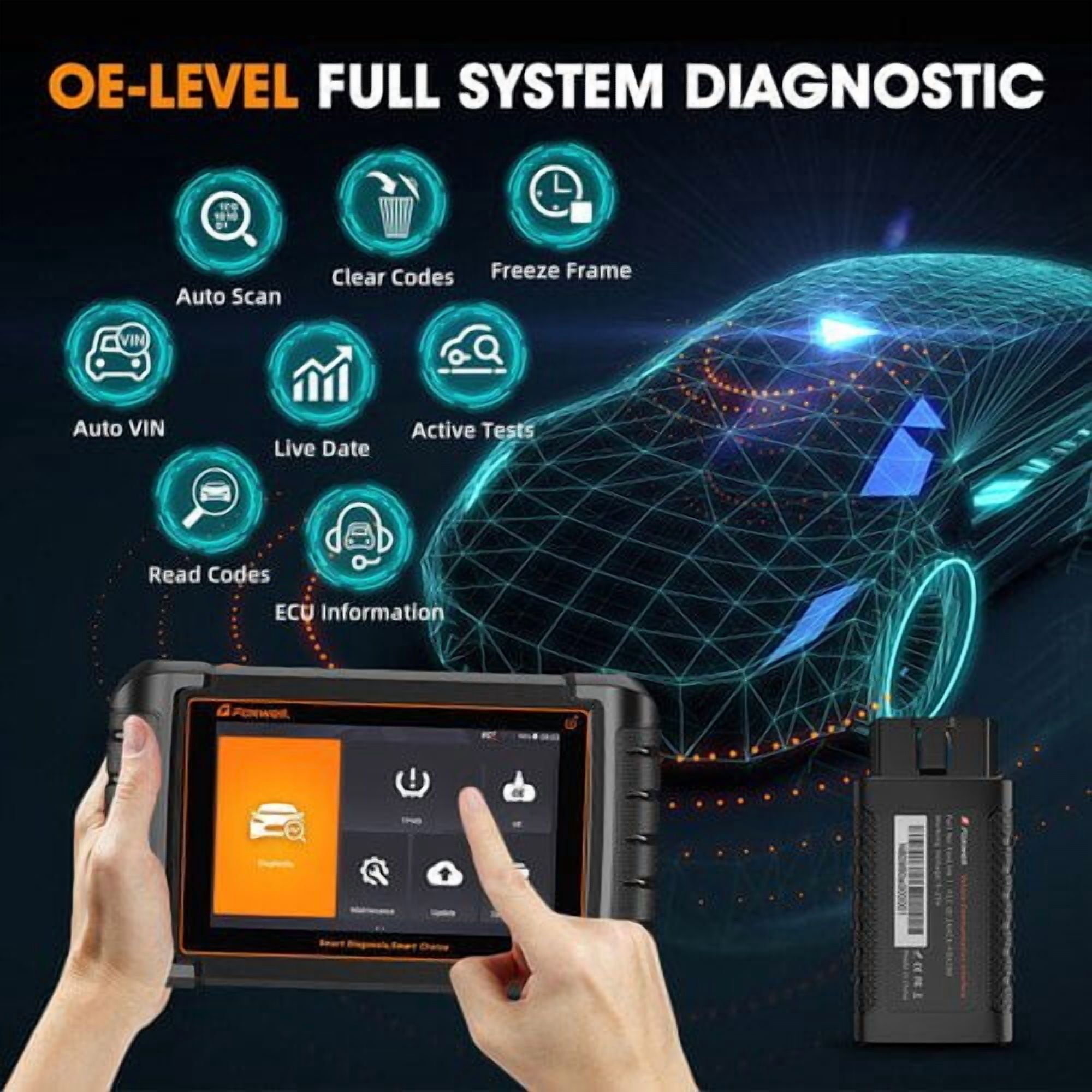 [Second Hand] FOXWELL Bidirectional Car OBD2 Scanner Diagnostic Tool w/ BM310