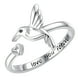 thumbnail image 1 of Anillos para mujer, regalos para mujer, te quiero para siempre: anillo ajustable abierto natural para madre e hija, joyería, lindos regalos para mujeres, anillo para niña., 1 of 5