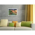 thumbnail image 4 of Celebration at Banana Patch - Hawaiian House (Hale) at Sunset - From an Original Hawaii Watercolor Painting by Peggy Chun - Fine Art Rolled Canvas Print 16in x 20in, 4 of 4