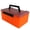 Orange, variant on Yihuala 52 Grids Plastics Fishing Tackle Box Portable Squid Jigs Hard Lures Tool Case Fishing Lined Box Fishing Accessories