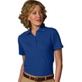 thumbnail image 1 of Edwards Garment Polo à Manches Courtes Doux pour Femmes Grande Taille Royal, 1 of 1