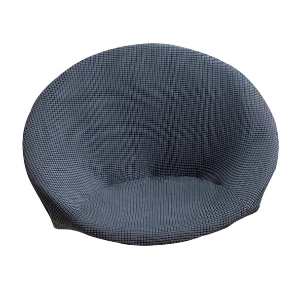 Funda de platillo Jacquard, antideslizante, elástica, de poliéster, para habitación de adultos, lavable , gris oscuro un tamaño