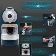 Mixpresso 19 Bar Blue Espresso Machine for Nespresso Capsules, 27 Oz