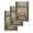 Light Brown, variant on Spring Flowers Kitchen Dish Towels for Drying Dishes Set of 2, Farmhouse Truck Black Plaid Wood Grain Waffle Weave Microfiber Hand Tea Bathroom Towels Quick Dry & Absorbent Towel 15.7x23.6