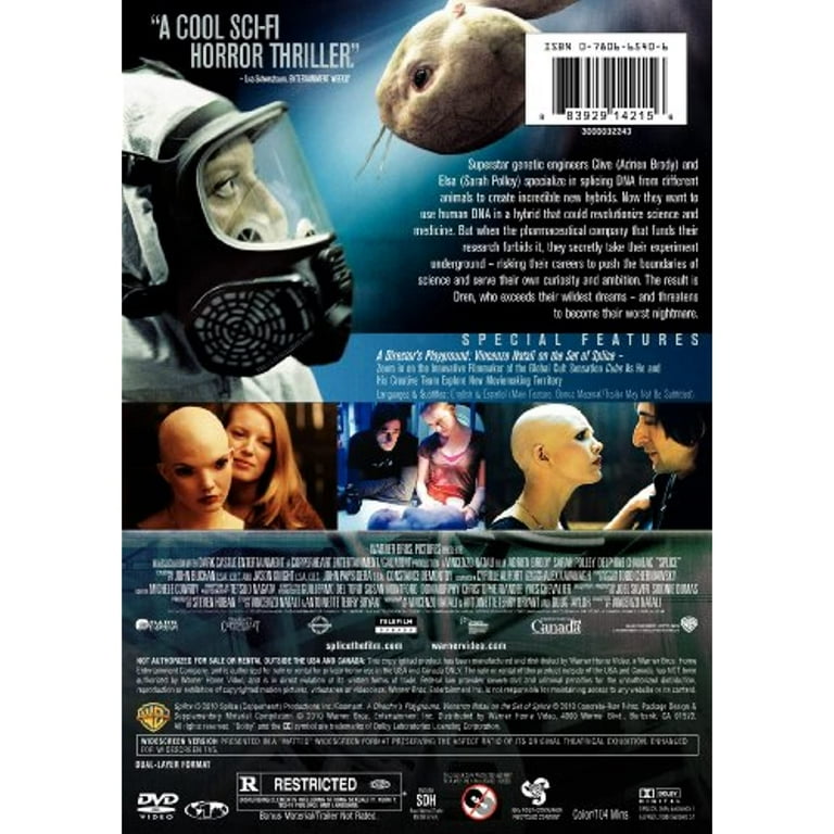 洋画・外国映画 Spiklenici Slasti DVD Warner Home Video: Splice (DVD) - Sci-Fi & Fantasy, Science