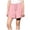 Pink, variant on Quealent Girls Athletic Shorts Summer High Waisted Kids Sports Soccer Shorts Casual Running Shorts for Teen 5-14Y (Purple, 7-8 Years)