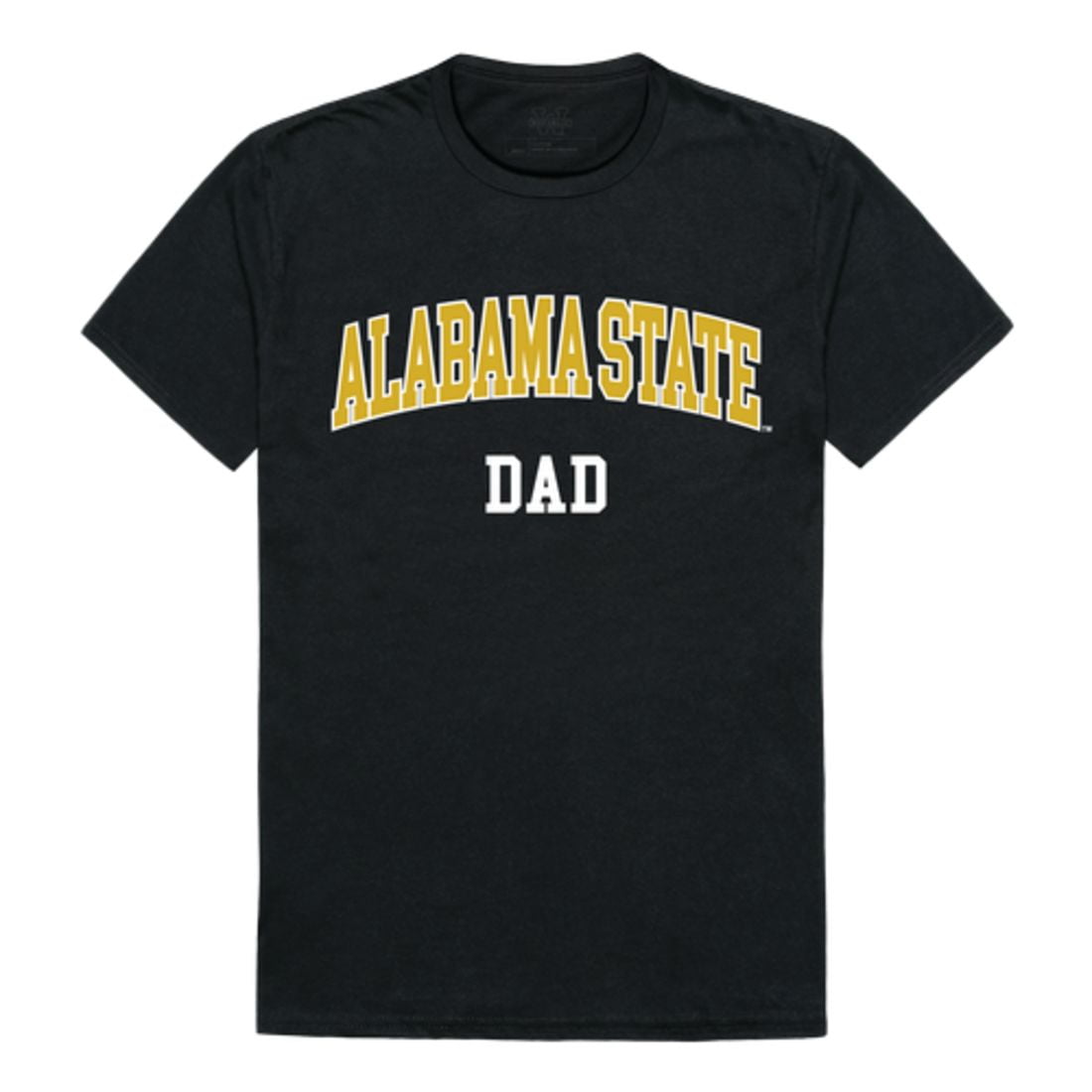 ASU Alabama State University College Dad TShirt Black Small