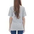 thumbnail image 3 of Women's Maternity Nursing Tops Clothes Breastfeeding T-Shirts 3-Pack, 3 of 7