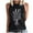 Black-3, variant on JSKUMAR Women's Summer Crewneck Tank Tops Floral Graphic Curved Hem Sleeveless Tops Casual Loose Fit Shirts Navy-3,L