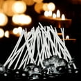 thumbnail image 2 of 50Pcs Candle Wicks Pre Waxed Wicks Candle Making Kit Cotton Pre-Waxed Candle Wicks For Candle Making Diy 4 Inch Long Lasting, 2 of 7