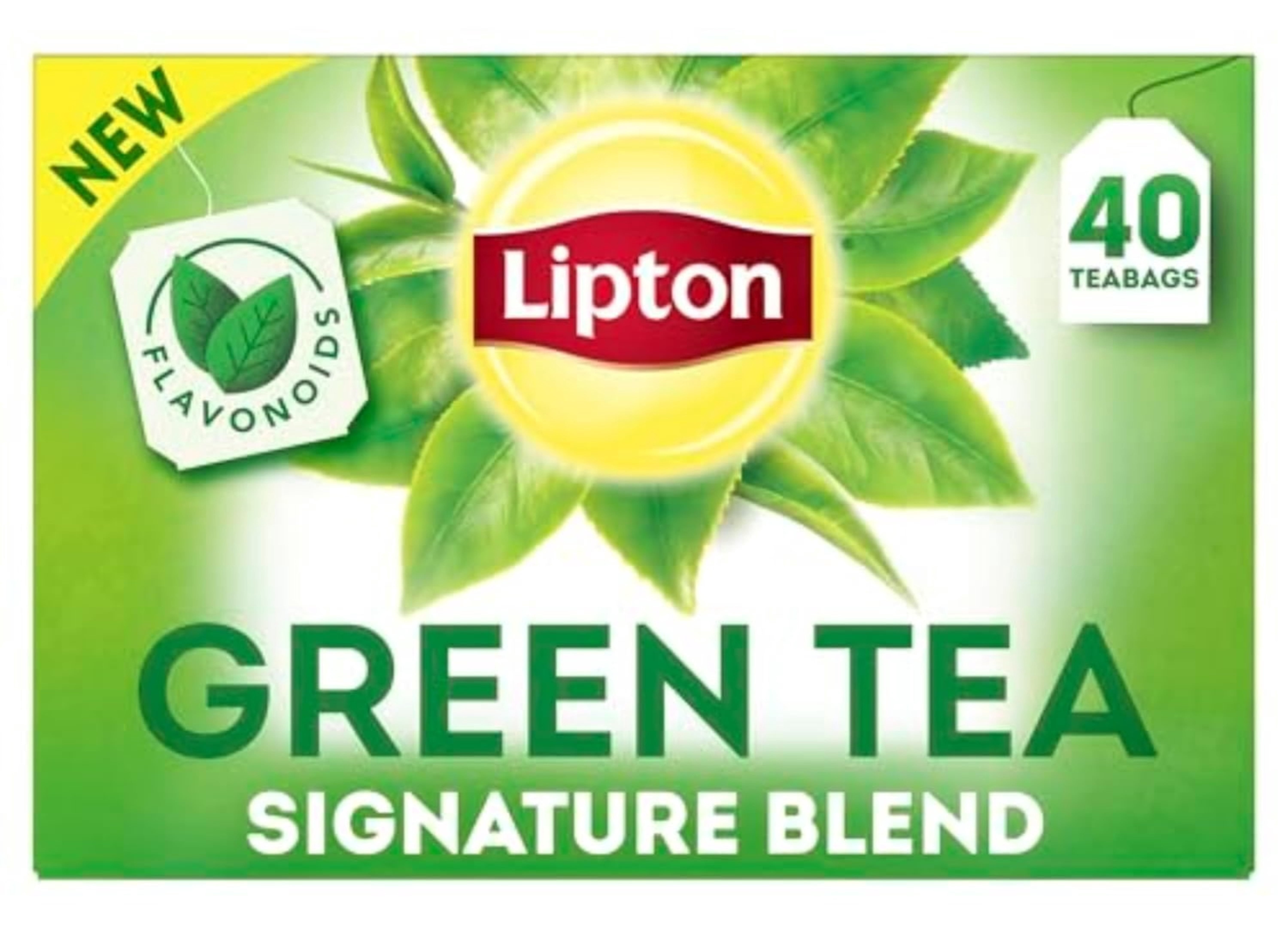 (6 pack) Lipton Tea Bags, Green Tea, 40 Green Tea Bags per Box (1 Pack)