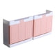 thumbnail image 5 of Soporte De Almacenamiento Multifuncional Estante De Almacenamiento Colgante Estante De Jabón Clamshell Soporte De Plato De Jabón Con Perchas Escurridor De Soporte De Jabón Firme Para Interior Eigraketly HA027560-03, 5 of 5