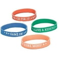 thumbnail image 3 of Soccer Attitude Bracelets / Wristbands (12ct), 3 of 4