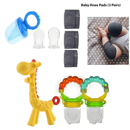 Baby Fruit Feeder Pacifier Pack Nbsp Baby Knee Pads For Crawling