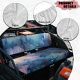 thumbnail image 6 of FKELYI UTV Seat Covers Compatible with Polaris Ranger XP 1000 Dustproof ATV Bench Cover Washable Backrest Protector UTV Interior Decor Marble Blue Purple Print, 6 of 7