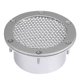 thumbnail image 1 of Grille d'aération universelle pour voiture de course, grille d'aération pour pare-chocs, entrée d'air froid (argent), 1 of 4