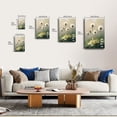 thumbnail image 5 of Larbulse Dandelions in Grass Canvas Wall Art Home Decor Poster Vintage Funny Print Picture Abstract Bedroom Living Room Kitchen Posters Decor, 5 of 5
