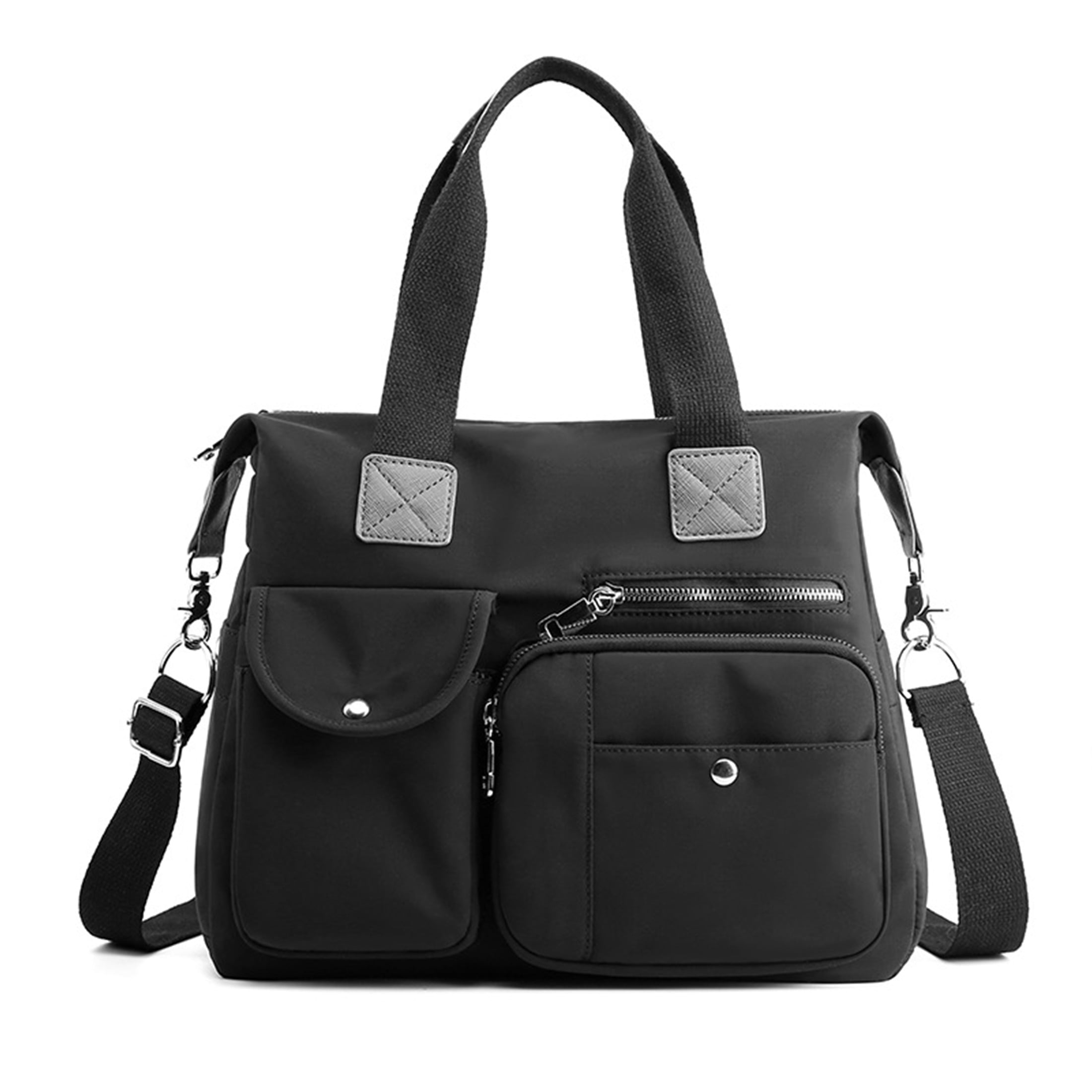 Almusen Handbags Womens Tote Bags Multiple Pockets Lady Shoulder Crossbady Bags Durable