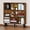Brown, variant on LELELINKY 5-Cube 3-Tier Kids Bookshelf with Legs, Cute Wood Storage Organizer for Nursery and Living Room, Black