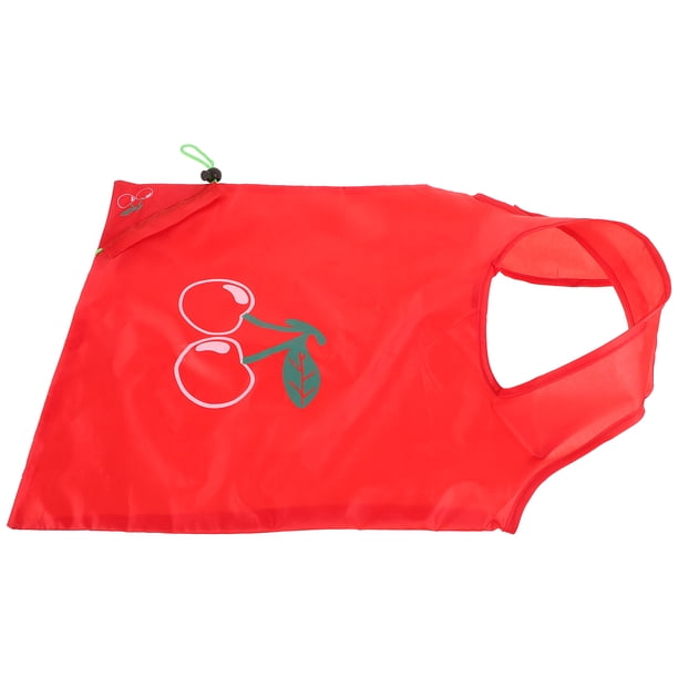 unbranded 5Ud Bolsa De Almacenaje Roja Ecológica Plegable Y Resistente Para