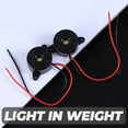 thumbnail image 2 of Shisuyan Motorcycle Alarm Abs Copper 5Pcs 0.9*0.9*0.4In, 2 of 8