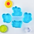 thumbnail image 1 of Agiferg Pastry/Cookie/Fondant Stampers,4-Piece Set Easter Day Cake Cookie Set Mold Tools, 1 of 2