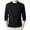 Black, variant on uikmnh Male Autumn and Winter Round Neck Casual Knit Versatile Fashion Soft Men's Sweater Casual Jacquard Bottom Sweater(Size:L)