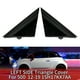 thumbnail image 5 of 2 uds cubiertas de espejo de puerta de coche perfecl cubiertas triangulares Plástico Negro brillante izquierda y derecha, 5 of 8