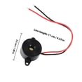 thumbnail image 2 of CHICHUMID 2Pcs Alarm Buzzer with Drive Circuit Built- Industrial Use and Low Power Consumption in Alarm Systems, 2 of 8