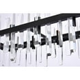 thumbnail image 6 of Serena 42 inch crystal rectangle chandelier in black, 6 of 9