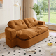 thumbnail image 2 of Zocalo Sofá Cama 3 en 1, Sofá Cama de Pana Multifuncional, Asiento Profundo, para Sala de Estar,Estilo Retro, Marrón,198 CM X 100CM X 58CM, 2 of 10