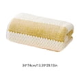 thumbnail image 3 of Paño de limpieza de microfibra de terciopelo | Trapo de poliéster azul para uso en la cocina del baño | Trapo de hotel suave, altamente absorbente y duradero | 1 Pieza | 74x34 cm | Sin pelusa, 3 of 6