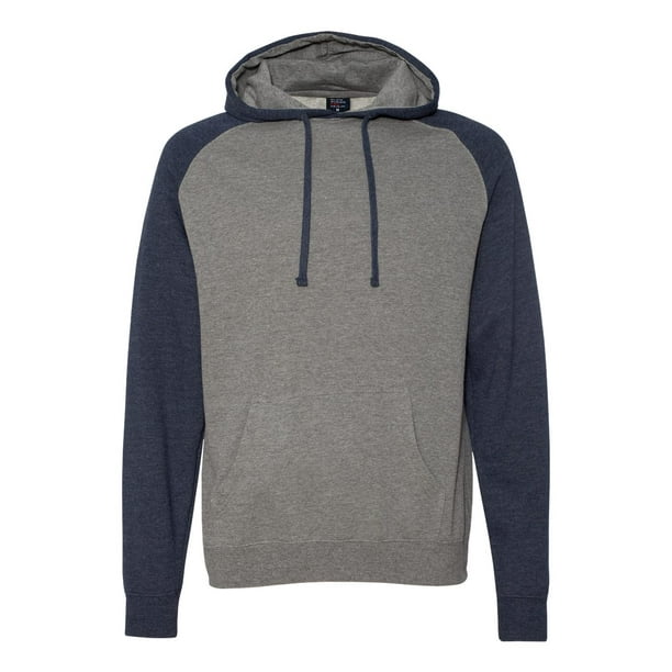 Independent Trading Co. - ITC IND40RP Men's Raglan Hooded Pullover ...