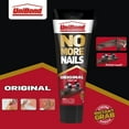 thumbnail image 4 of UniBond No More Nails Original, Heavy-Duty Mounting Adhesive, Strong Glue for Wood, Ceramic, Metal  More, White Instant Grab Adhesive, 1 x 234 g Tube Single, 4 of 7