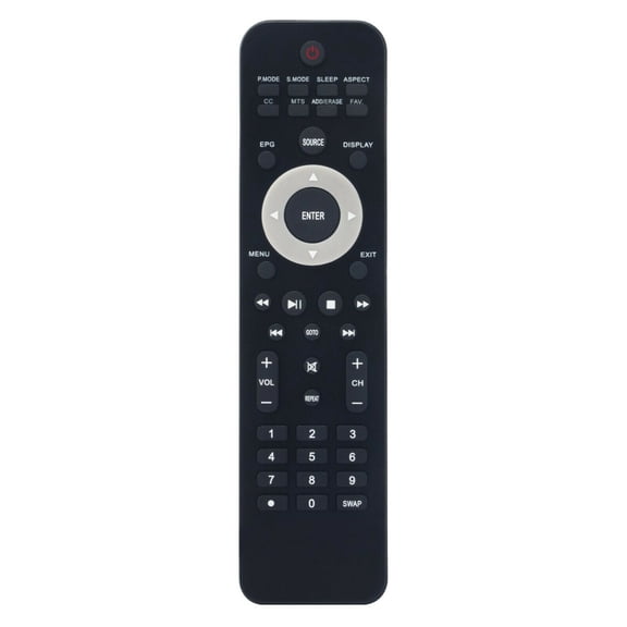 TZH-054 Replace Remote for Polaroid TV 24GSR3000 32GSR3000 40GSR3000 55GSR3000