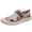 Summer Shoes # Khaki, variant on Casual Shoes for Women Closed Toe Summer Sandals Breathable Mesh Upper Hollow Out Cutouts Slip On Athletic Sport Footwear Walking Hiking Beach Water Vacation Travel Outdoor